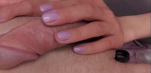  Girlfriend Plays With My Dick Leading Me To Powerful Cumshot